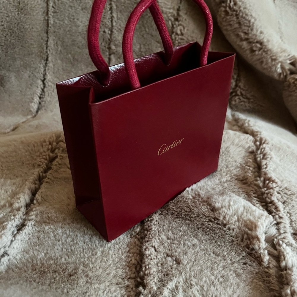 Cartier gift bag